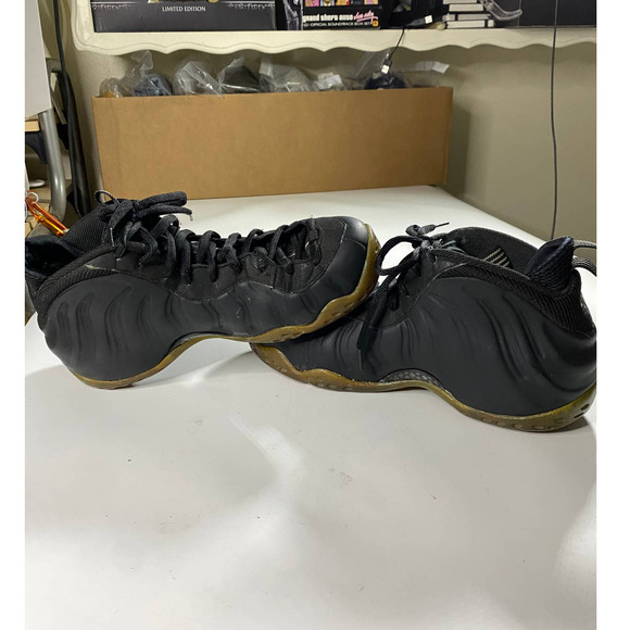Nike Air Foamposite One Stealth Sneakers 2012 Black Men\'s 9.5 main image 9